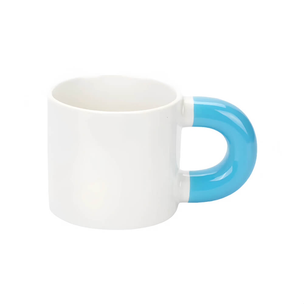 Custom Two-Tone Mug – Personalized Coffee Cup with Color Handle