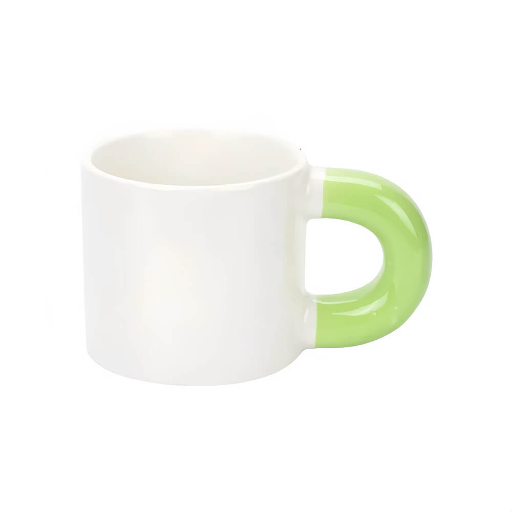 Custom Two-Tone Mug – Personalized Coffee Cup with Color Handle
