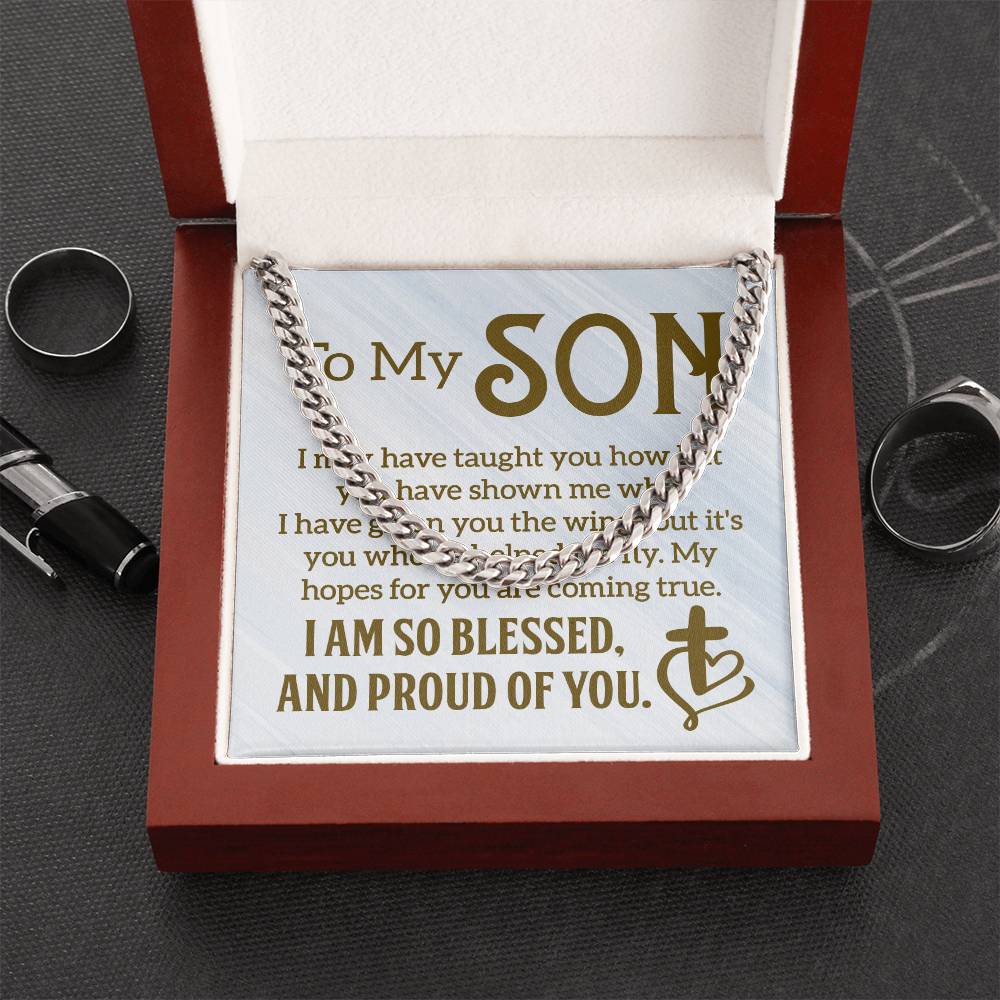 Chain Necklace for Son