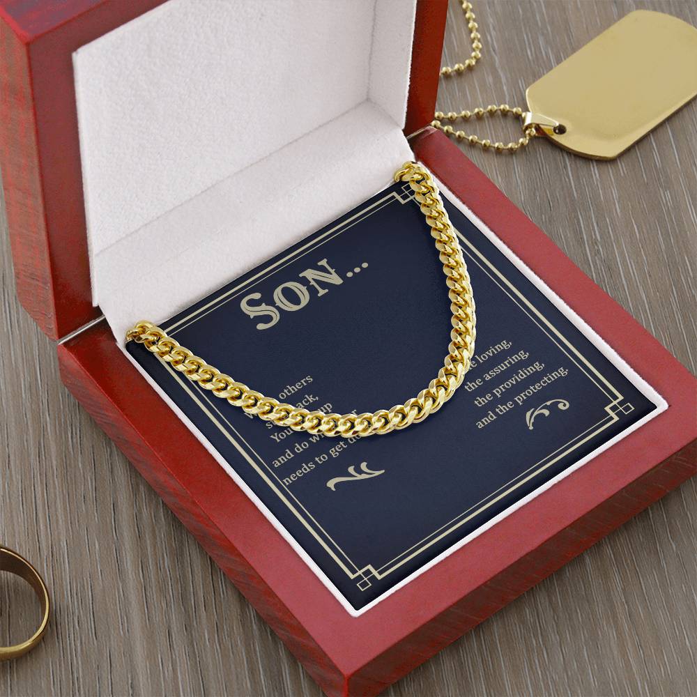 Chain Necklace for Son