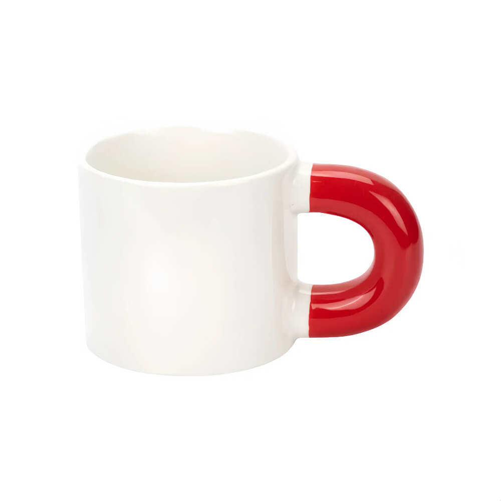 Custom Two-Tone Mug – Personalized Coffee Cup with Color Handle