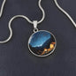 Starry Night Camping Necklace