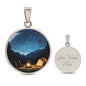 Starry Night Camping Necklace