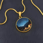 Starry Night Camping Necklace