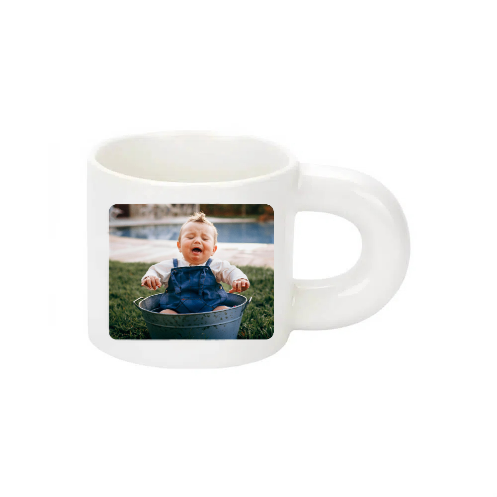 Custom Two-Tone Mug – Personalized Coffee Cup with Color Handle